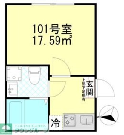 グランドアイランド蒲田の物件間取画像